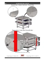 Preview for 62 page of XLT Ovens XD 9004G Operating Instructions Manual