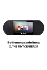 Xlyne MMT CENTER X7 User Manual preview