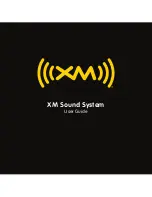 Preview for 1 page of XM Satellite Radio XM Sound System XMBB1 User Manual