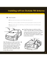 Предварительный просмотр 9 страницы XM Satellite Radio XM SureConnect Installation Manual