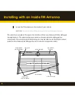 Предварительный просмотр 10 страницы XM Satellite Radio XM SureConnect Installation Manual