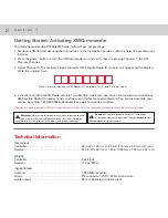 Preview for 3 page of XM Satellite Radio XM XMCommander XM-RVR-FM- User Manual