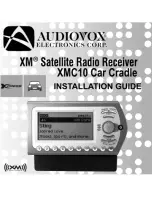 XM Satellite Radio XMC10 Installation Manual предпросмотр