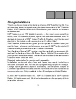 Preview for 3 page of XM Satellite Radio XMC10 Installation Manual