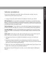 Preview for 11 page of XM Satellite Radio XMCK-5 User Manual