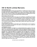 Preview for 45 page of XM Satellite Radio XMp3i User Manual