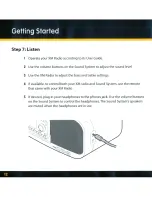 Preview for 12 page of XM Sound System User Manual