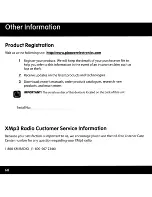 Preview for 68 page of XM XMP3 User Manual