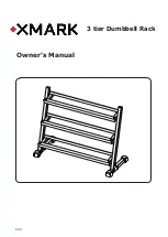 Preview for 1 page of XMark Fitness 3 tier Dumbbell Rack Owner'S Manual