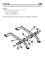 Предварительный просмотр 6 страницы XMark Fitness VKR POWERBASE XM-7632 Owner'S Manual