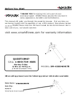 Предварительный просмотр 3 страницы XMark Fitness XM-4380-WHITE Owner'S Manual