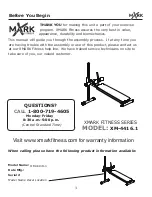 Preview for 3 page of XMark Fitness XM-4416.1 Owner'S Manual