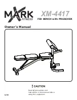 XMark Fitness XM-4417 Owner'S Manual preview