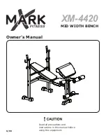 XMark Fitness XM-4420 Owner'S Manual preview