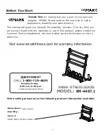 Предварительный просмотр 3 страницы XMark Fitness XM-4467.1 Owner'S Manual