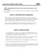 Preview for 3 page of XMark Fitness XM-9010 Owner'S Manual