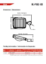 Preview for 2 page of Xmart HL-POLE-03 User Manual