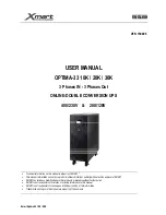 Xmart OPTIMA-33 10K User Manual preview