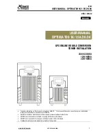 Xmart OPTIMA T09 1K User Manual preview