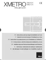 XMETRO XME2024 Instructions And Warnings For Installation And Use preview