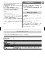 Preview for 5 page of XMETRO XME2024 Instructions And Warnings For Installation And Use