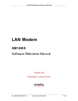 XMODUS XM1530S Software Reference Manual preview