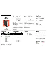 Preview for 1 page of XMODUS XM1640S Operating Instructions