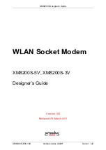 Preview for 1 page of XMODUS XM8200S Series Designer'S Manual