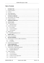 Preview for 3 page of XMODUS XM8200S Series Designer'S Manual