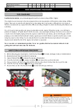 Preview for 25 page of Xmotos XB21A 2018 Operating Instructions Manual