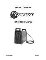 Xnexus NXT200 AC/DC Instruction Manual предпросмотр