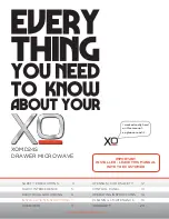 Preview for 1 page of XO Appliance XOMD24S User And Installation Manual