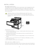 Предварительный просмотр 10 страницы XO Appliance XOMD24S User And Installation Manual