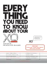 XO Appliance XOMWD24 Series Manual preview