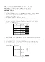 Предварительный просмотр 17 страницы XO Appliance XOMWD24 Series Manual