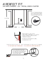 Предварительный просмотр 8 страницы XO Appliance XOU15WGO Series Manual