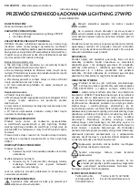 Предварительный просмотр 1 страницы Xo NB-Q233A User Manual