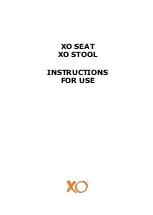 Предварительный просмотр 1 страницы Xo XO SEAT Instructions For Use Manual