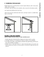 Предварительный просмотр 7 страницы Xo XOB30SMUA User Instructions