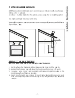 Предварительный просмотр 7 страницы Xo XOC24SMUA User Instructions