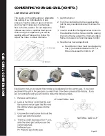 Предварительный просмотр 29 страницы Xo XOGRILL30 Care & Use/Installation Manual