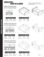 Preview for 19 page of Xo XOGRILL30L/N Care & Use/Installation Manual