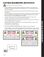 Preview for 20 page of Xo XOGRILL30L/N Care & Use/Installation Manual