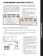 Preview for 24 page of Xo XOGRILL30L/N Care & Use/Installation Manual