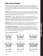 Preview for 34 page of Xo XOGRILL30L/N Care & Use/Installation Manual