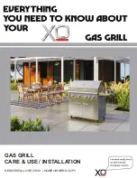 Предварительный просмотр 1 страницы Xo XOGRILL32XLT Care & Use/Installation Manual