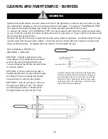 Предварительный просмотр 38 страницы Xo XOGRILL32XLT Care & Use/Installation Manual