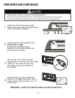 Предварительный просмотр 42 страницы Xo XOGRILL32XLT Care & Use/Installation Manual