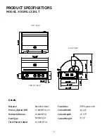 Preview for 11 page of Xo XOGRILL40XLT Care & Use/Installation Manual