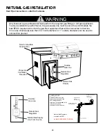 Preview for 24 page of Xo XOGRILL40XLT Care & Use/Installation Manual